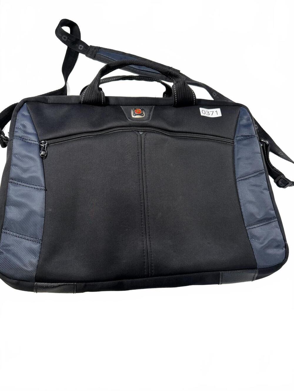 SwissGear Black and Gray Laptop Briefcase Bag